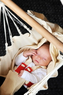 Yayita Baby-Hängematte aus Bio-Baumwolle